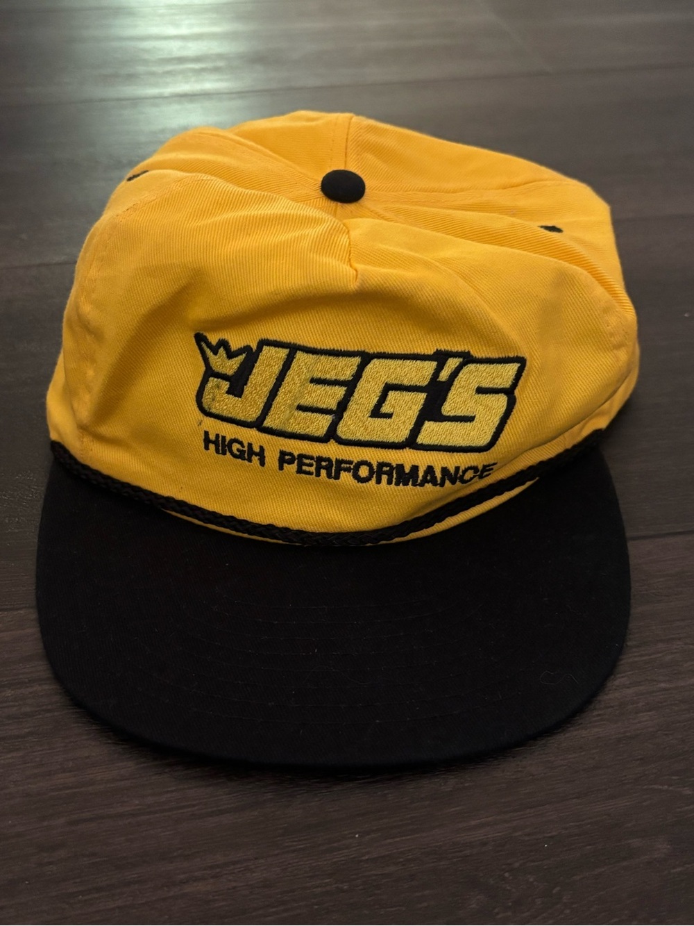 Vintage Jegs Performance Auto Racing Trucker Hat Snapback